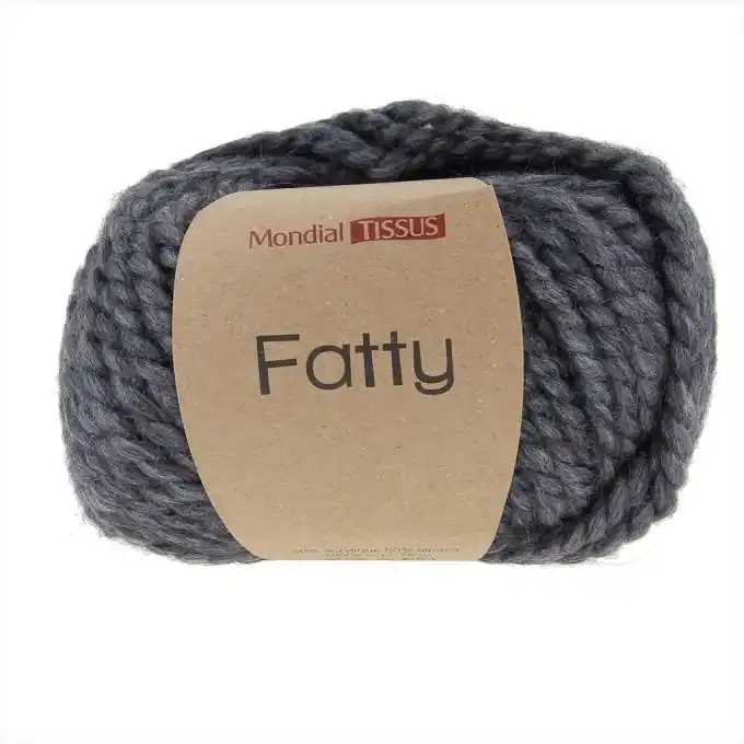 Kracherpreis Strickgarn Fatty dunkelgau