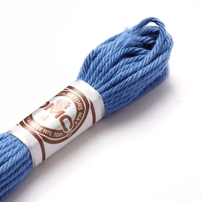 Preiswert Zwirnsfaden für Stickerei, mattes Blau – COL 2122