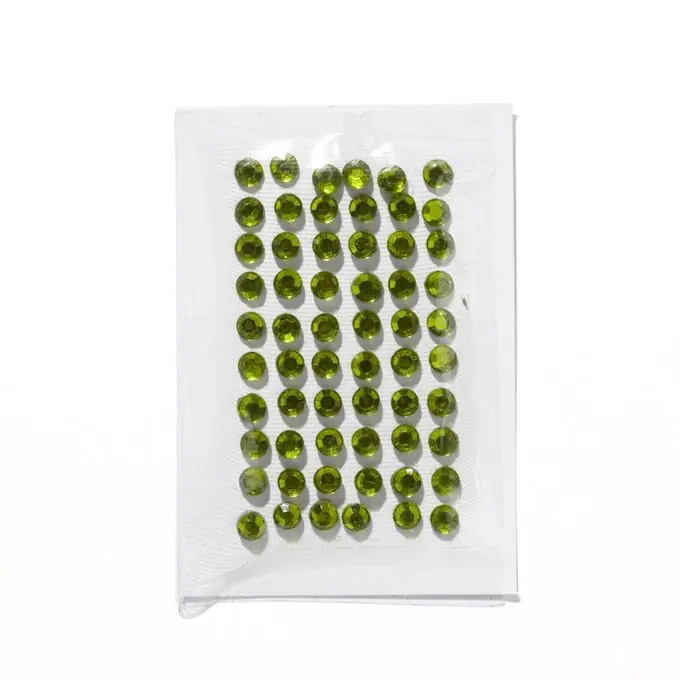 Strass zum Aufbügeln, grün Zertifiziert