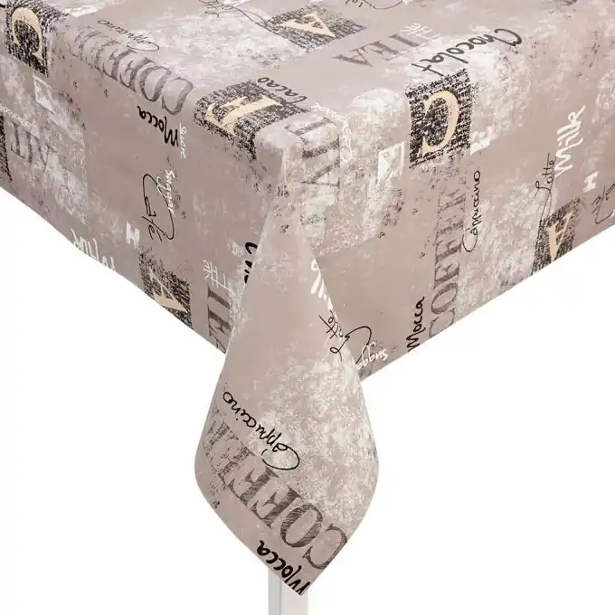 Sonderaktion Wachstuch Milk Moka, 140 cm Breite