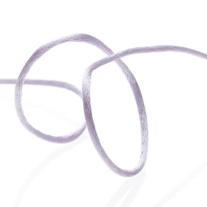 Kordel, blassviolett 2 mm Super-Preis