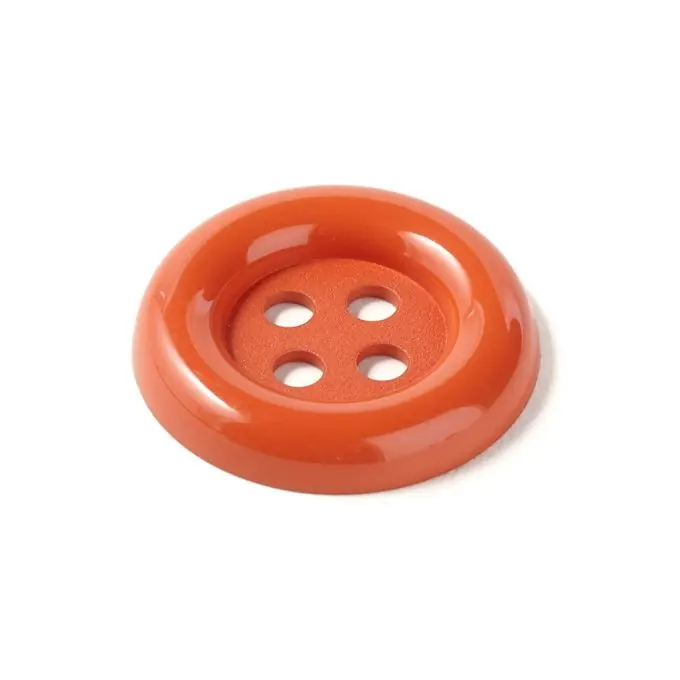 Clown-Button 38 mm – Orange Großhandel