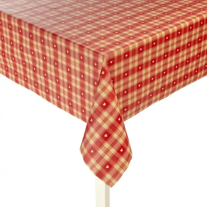 Kariertes Wachstuchtischdecke Cervin, 160cm Breite Finale Aktion