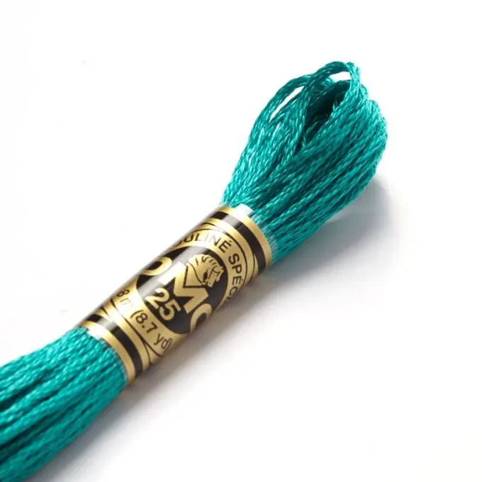 Kracherpreis Mouliné-Faden für Stickereien – Grüntöne – COL 3812