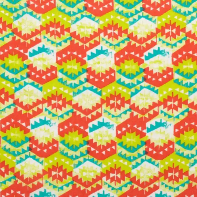 Viskose Voile Stoff Ikat-Multi 145cm Breite Angebot