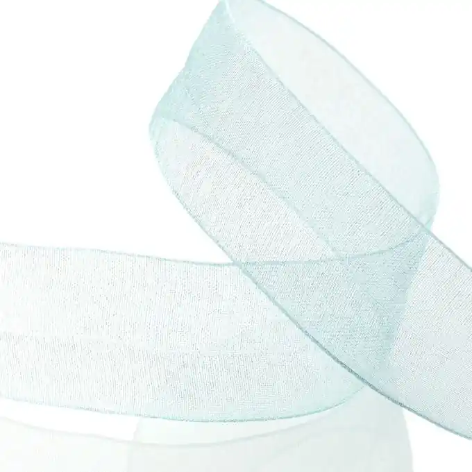Heißes Angebot Organdi-Band 26mm Türkis – Breite 26mm