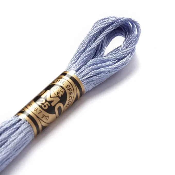 Mengenrabatt Mouliné-Faden für Stickereien – Blautöne – COL 341