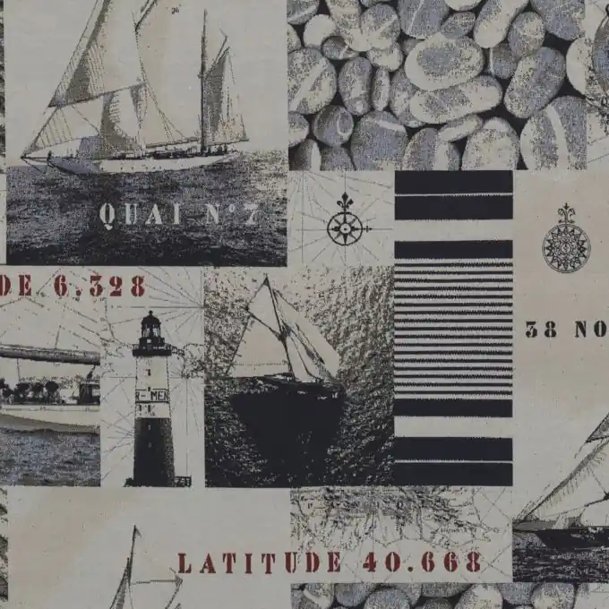 Jacquardstoff Croisière Angebot