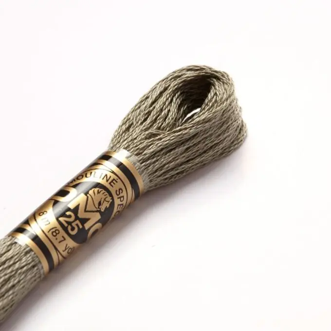Mouliné-Faden für Stickerei – Grautöne – COL 646 Neu