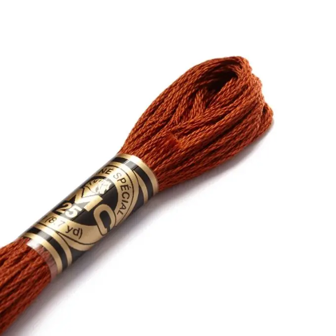 Neue Ware Mouliné-Faden für Stickerei – Brauntöne – COL 400