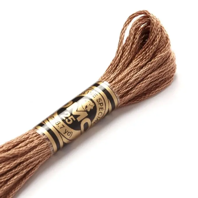 Mouliné-Faden für Stickereien – Brauntöne – COL 3863 Online Kaufen