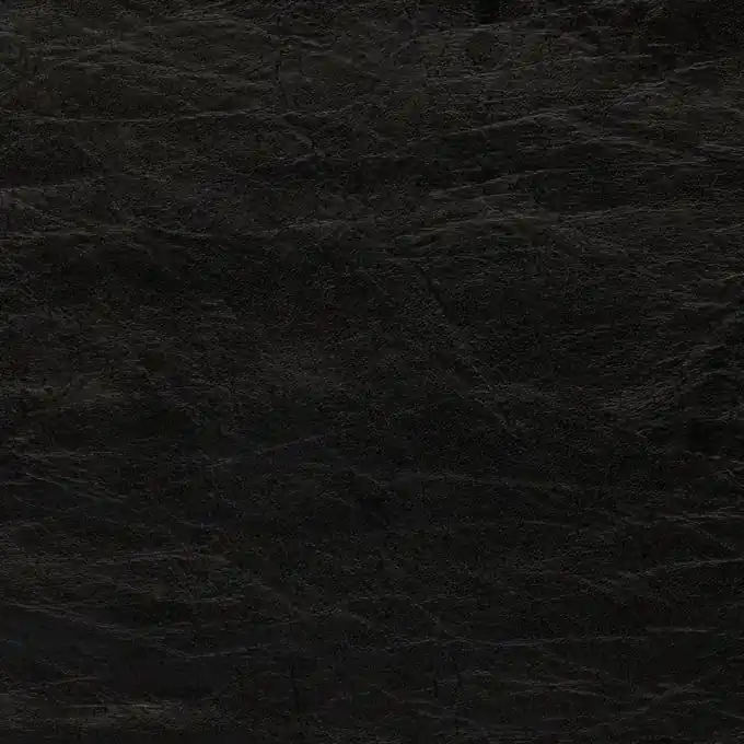 Kunstleder Schwarz Uni 137cm Breite – Vintage Look Original