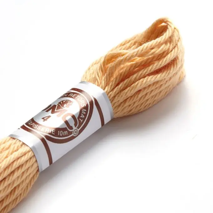 Ab Werk Zwirnsfaden für Stickerei, mattes Braun – COL 2158