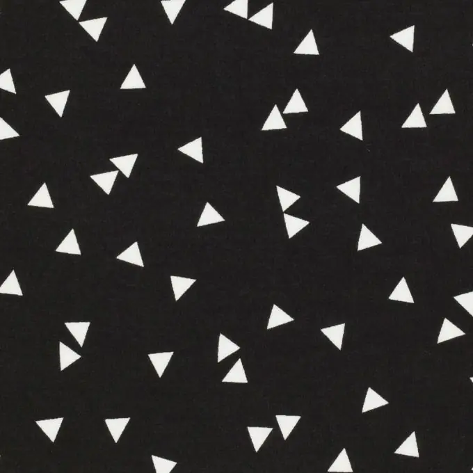 Viskosestoff Dreiecke 145 cm Breite Angebot
