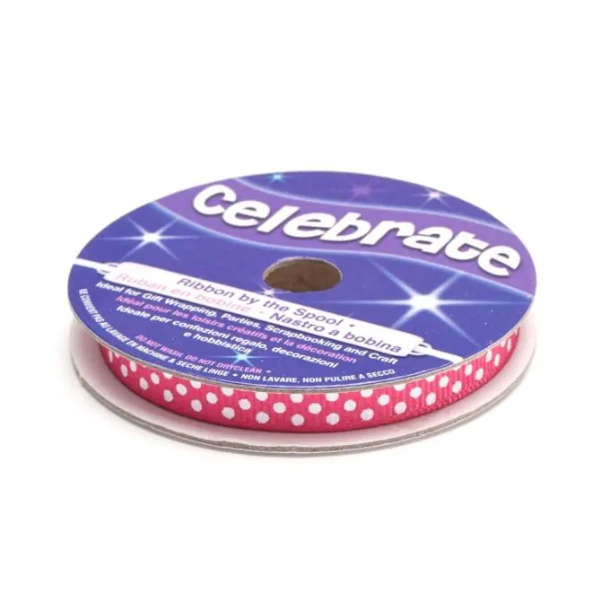 Grobkörnige Spule, fuchsia und weiß Kostenloser Versand