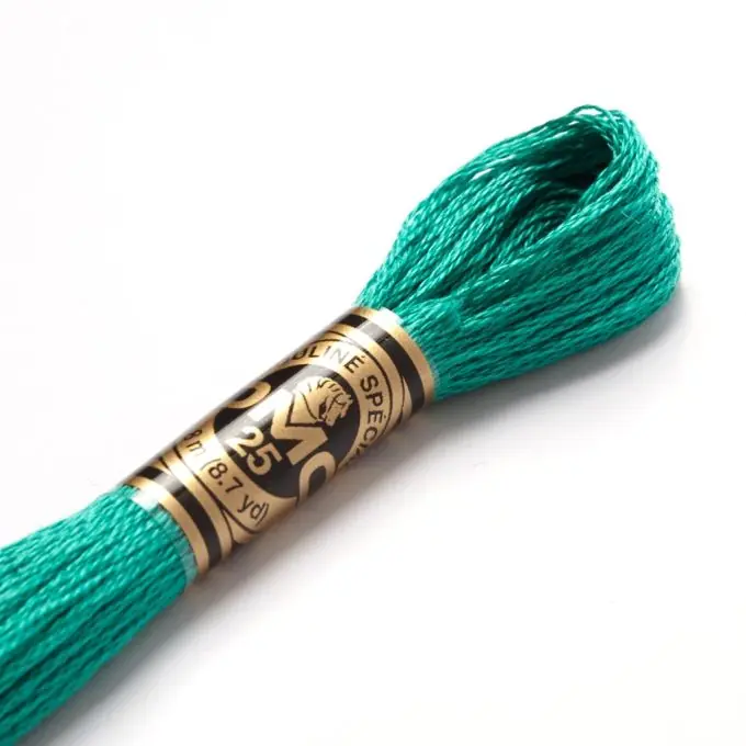 Exklusiv Mouliné-Faden für Stickerei – Grüntöne – COL 943