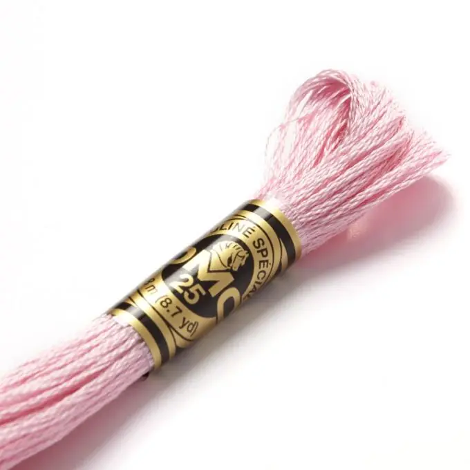 Echt Mouliné-Faden für Stickereien – Rosa-violette Töne – COL 3689