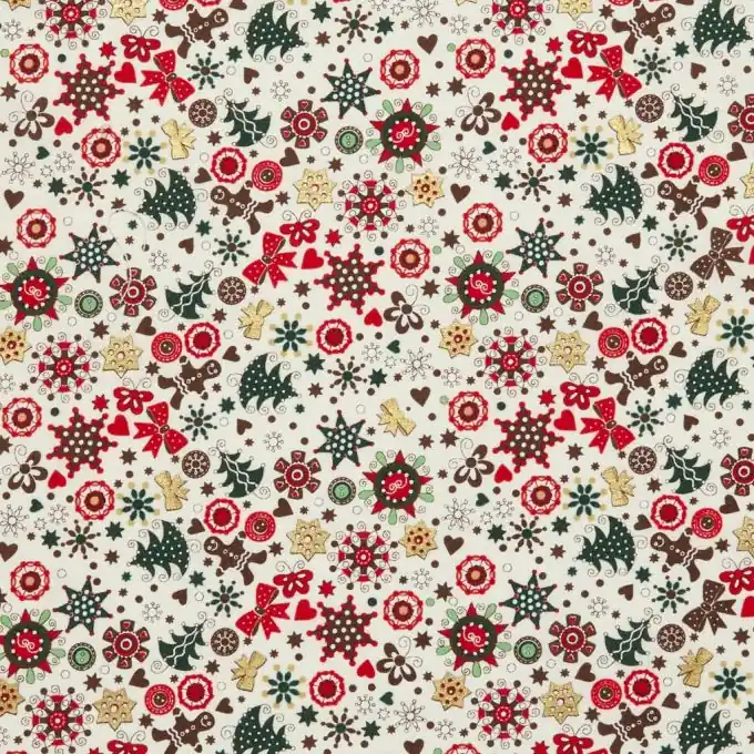 Geld-Zurück-Garantie Baumwollstoff Lebkuchen