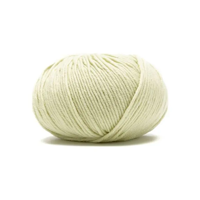 Echt Strickwolle Grün Reine Schurwolle 107cm