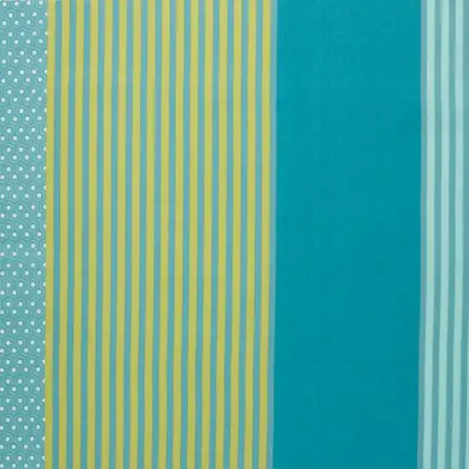 Sichere Zahlung Bettlakenstoff Arold Grün Gestreift 260cm Breite