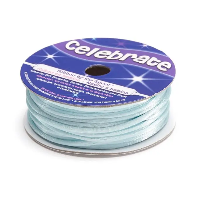 Kordelspule, hellgrün, 2 mm Expressversand