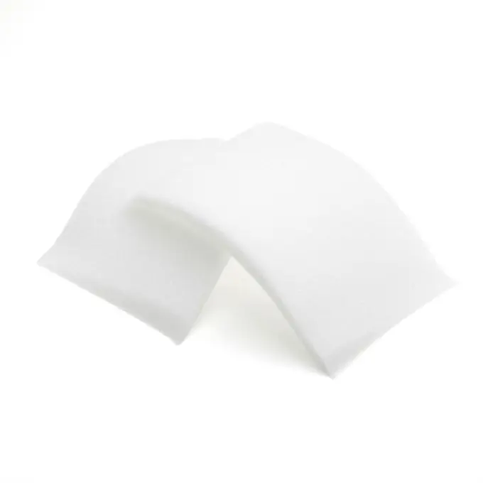 Markenware SCHULTERPOLSTER AUS SCHAUM GERADE FORM FARBEWEISS