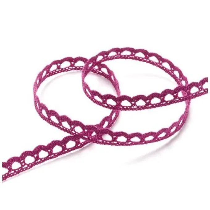 Spitzenband 10 mm, fuchsia rosa Sale