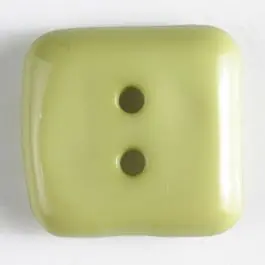 Kunststoffknopf, quadratisch – Größe: 15mm – Farbe: grün Bestseller