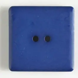 Kunststoffknopf, schlicht quadratisch – Größe: 25mm – Farbe: marineblau Neuheit