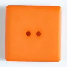 Kunststoffknopf, schlicht quadratisch – Größe: 25mm – Farbe: orange Günstig