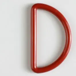 D-Ring, Kunststoff – Größe: 25mm – Farbe: rot Markenprodukt