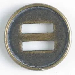 Vollmetallknopf – Größe: 28mm – Farbe: altmessing Direkt Vom Hersteller