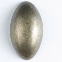 Vollmetallknopf, elegante ovale Form mit Öse – Größe: 25mm – Farbe: altmessing Knallerangebot