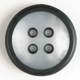 Sonderangebot 4-loch Kunststoffknopf – Größe: 23mm – Farbe: schwarz