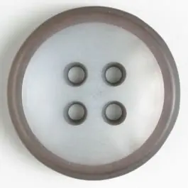 4-loch Kunststoffknopf – Größe: 28mm – Farbe: braun Heißes Angebot