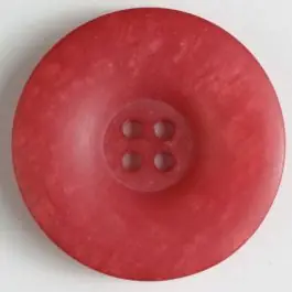 Top-Qualität 4-loch Kunststoffknopf marmoriert mit runder Vertiefung – Größe: 34mm – Farbe: pink