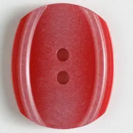 2-loch Kunststoffknopf wie angepudert – Größe: 34mm – Farbe: rot Wochenendangebot