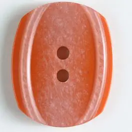 2-loch Kunststoffknopf wie angepudert – Größe: 34mm – Farbe: orange Nur Heute