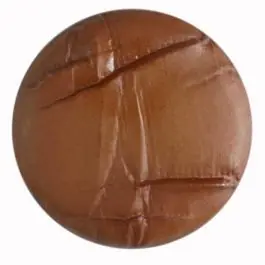 Preis Gesenkt Kunststoffknopf mit Öse – Größe: 38mm – Farbe: braun