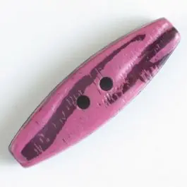 Geprüft Knebelknopf mit 2 Löchern – Größe: 50mm – Farbe: lila