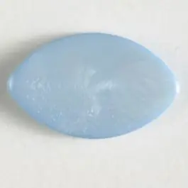 Angebot Kunststoffknopf in Augenform mit Öse – Größe: 34mm – Farbe: blau