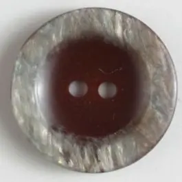 Polyesterknopf 2-loch, unbeschreiblich außergewöhnlich – Größe: 15mm – Farbe: weinrot Echt