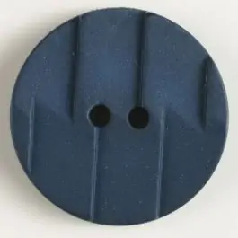 Garantierte Lieferung Polyamidknopf, Ton-in-Ton mit Abrißkante, 2-loch – Größe: 19mm – Farbe: blau