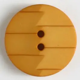 Polyamidknopf, Ton-in-Ton mit Abrißkante, 2-loch – Größe: 25mm – Farbe: gelb Solange Der Vorrat Reicht