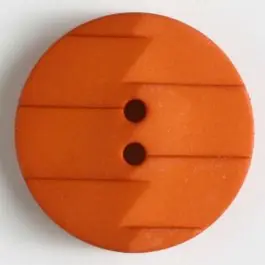 Polyamidknopf, Ton-in-Ton mit Abrißkante, 2-loch – Größe: 25mm – Farbe: orange Sichere Zahlung
