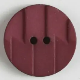 Polyamidknopf, Ton-in-Ton mit Abrißkante, 2-loch – Größe: 28mm – Farbe: weinrot Solange Der Vorrat Reicht