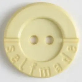 Polyamidknopf 2-loch Selfmade – Größe: 36mm – Farbe: gelb Garantierte Lieferung