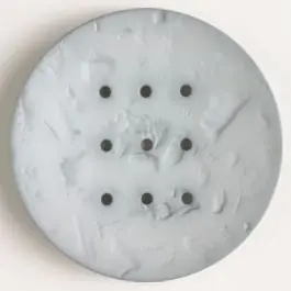 Polyamidknopf zum Selbstgestalten, rund, mit 9 Löchern zur Individualisierung mit Garn – Größe: 60mm – Farbe: grau Direkt Vom Hersteller
