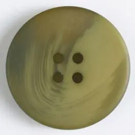 Neu Im Sortiment Polyesterknopf mit auffälliger Marmorstruktur mit 4 Löchern – Größe: 19mm – Farbe: grün