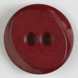 Direktkauf Polyamidknopf rund mit ovalem Einsatz mit 2 Löchern – Größe: 18mm – Farbe: weinrot